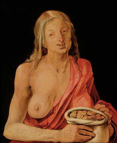 Albrecht Durer Allegorie des Geizes Spain oil painting art